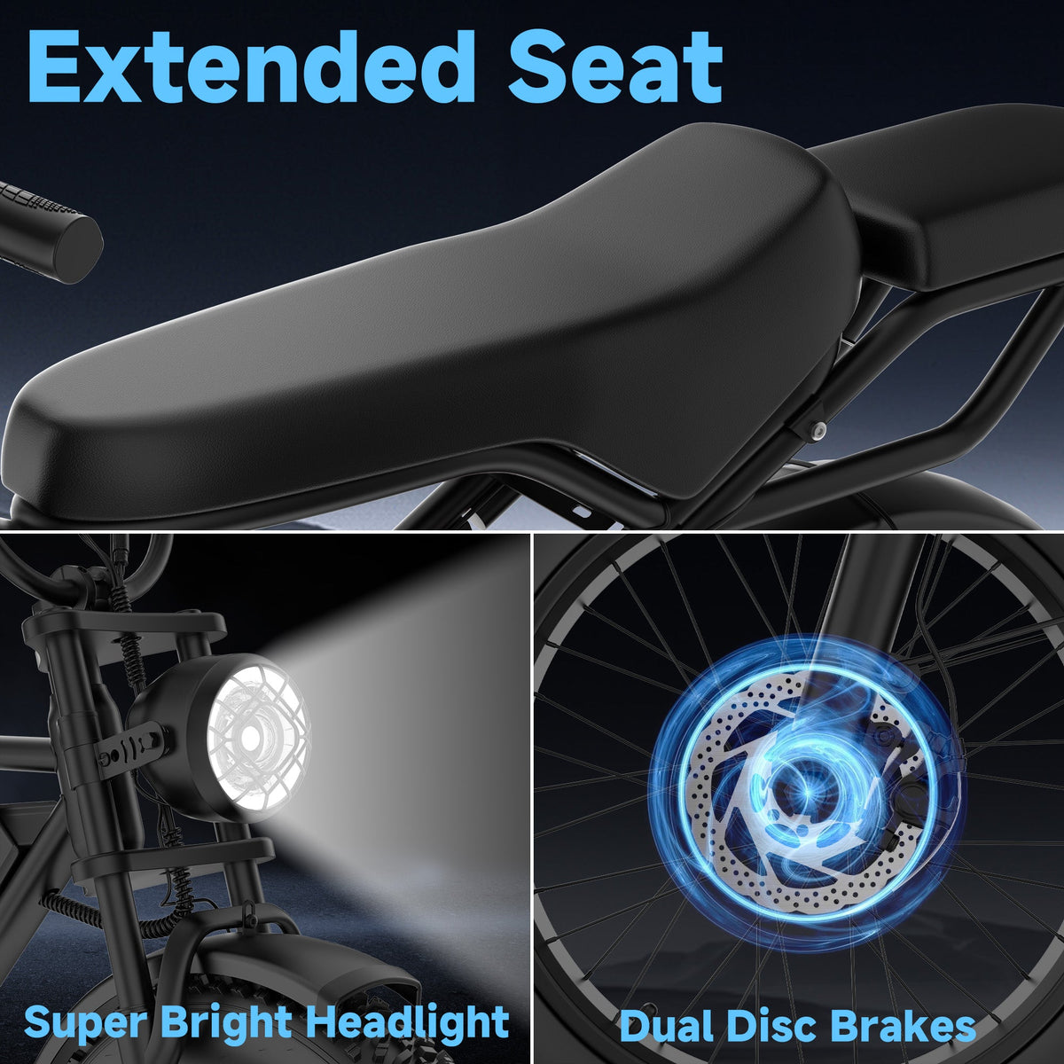 AOVOPRO™ AP20 Electric Fat Tire Bike
