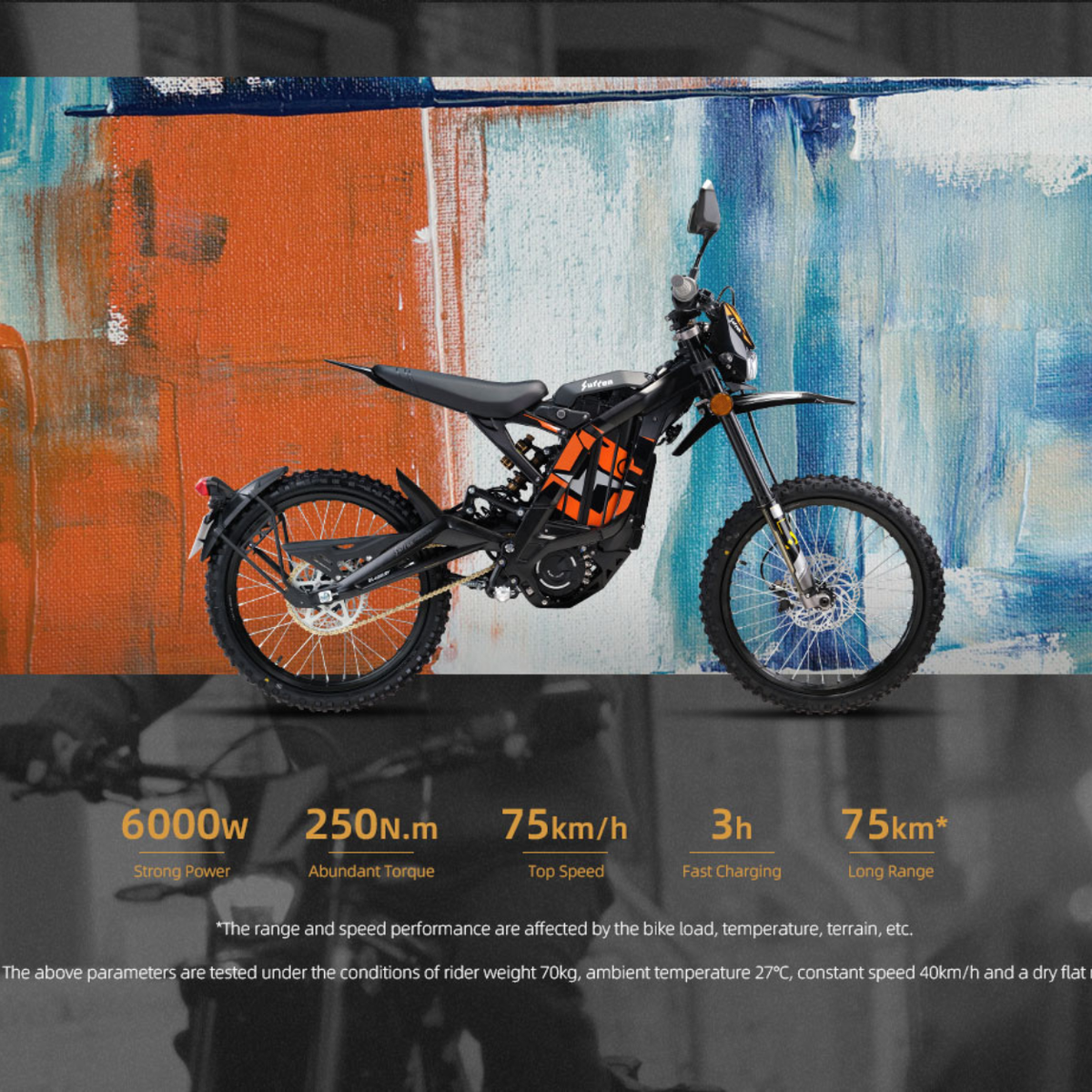 Sur-Ron™ Light Bee X Black Electric Off-Road Bike